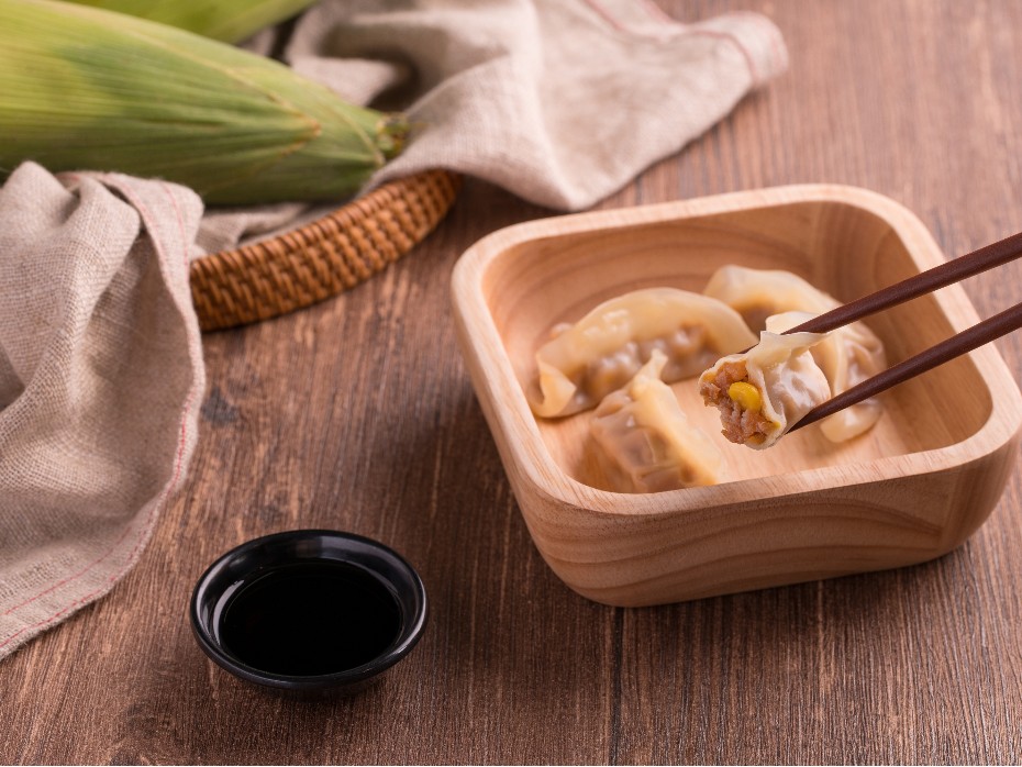 玉米鮮肉蒸餃
