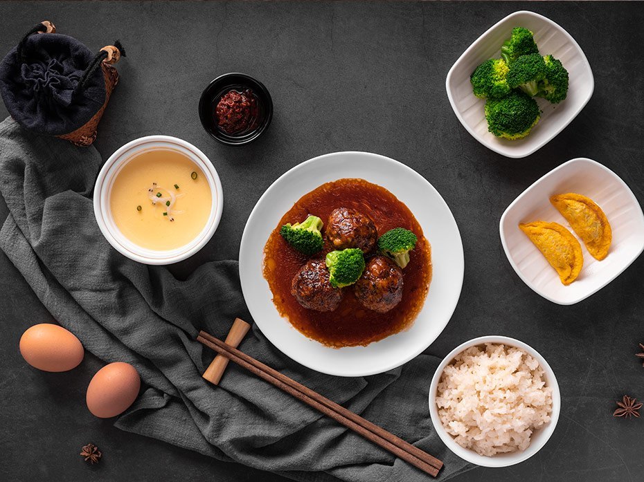 魚(yú)肉獅子頭